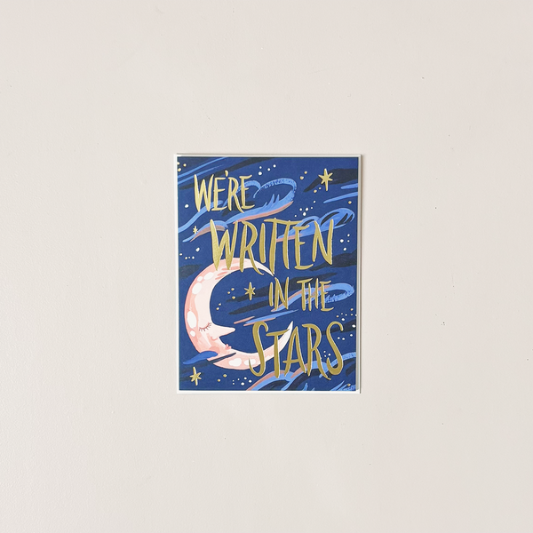 Written  in the Stars Note Card