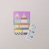 Dollhouse Sticker Scene Note Card