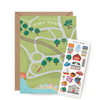Tiny Town Sticker Scene Note Card
