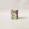 Marbled Pencil Holder Cream, Green & Blue