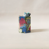 Marbled Pencil Holder Cream, Green & Blue