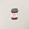 Maman's Jam Die Cut Note Card