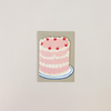 Party Cake Die Cut Note Card