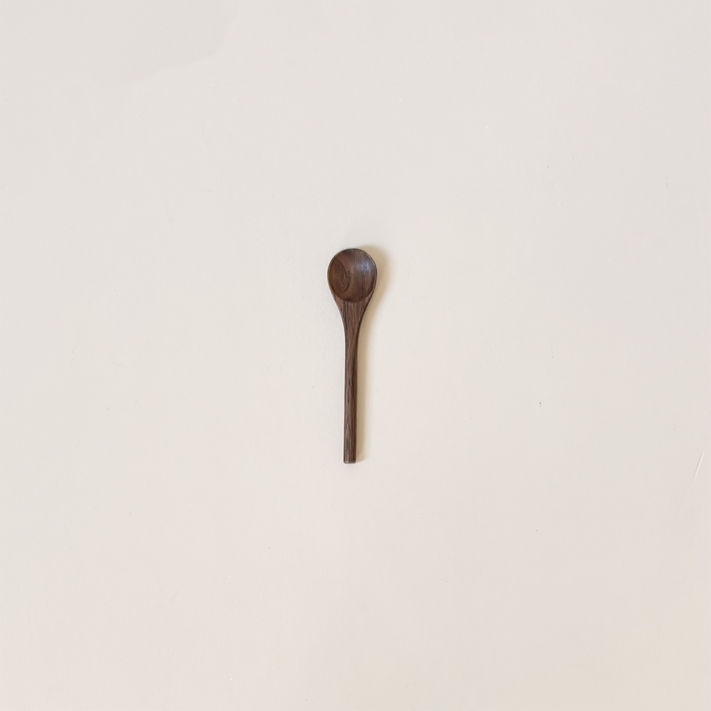 4" Walnut Tiny Spoon
