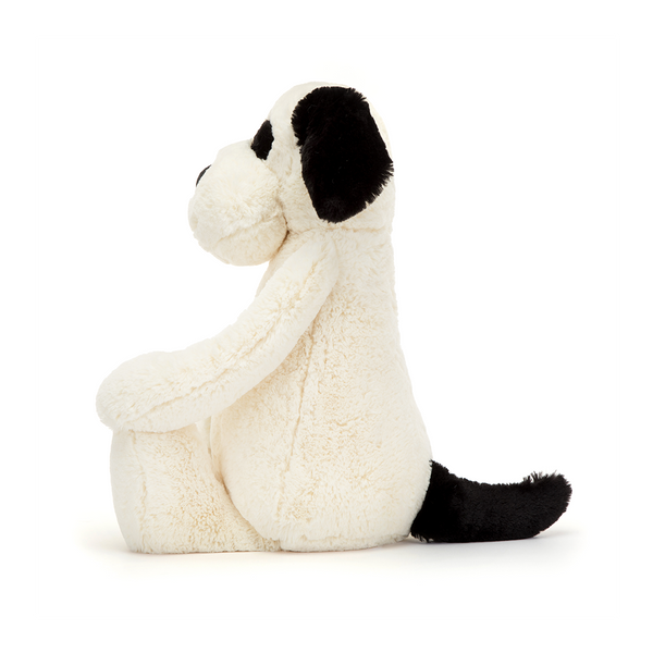 Bashful Black & Cream Puppy Medium
