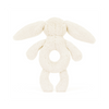 Bashful Bunny Cream Ring Rattle