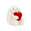 Bashful Bunny Red Love Heart