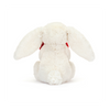 Bashful Bunny Red Love Heart