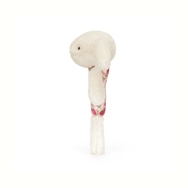 Blossom Bunny Cream Berry Ring Rattle