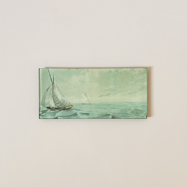 3.5"x7" Rectangle Dish, Ship Sailing