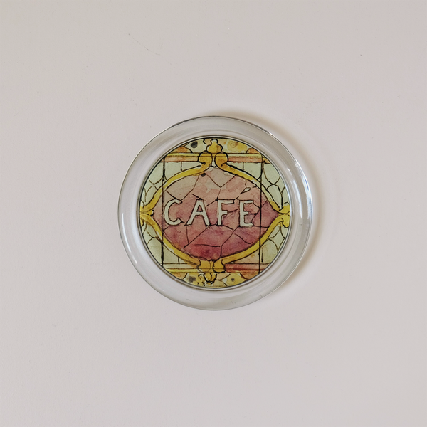 6" Coaster, Café