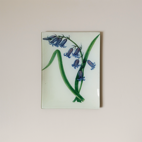 8"x10.5" Rectangle Dish, Wild Hyacinth