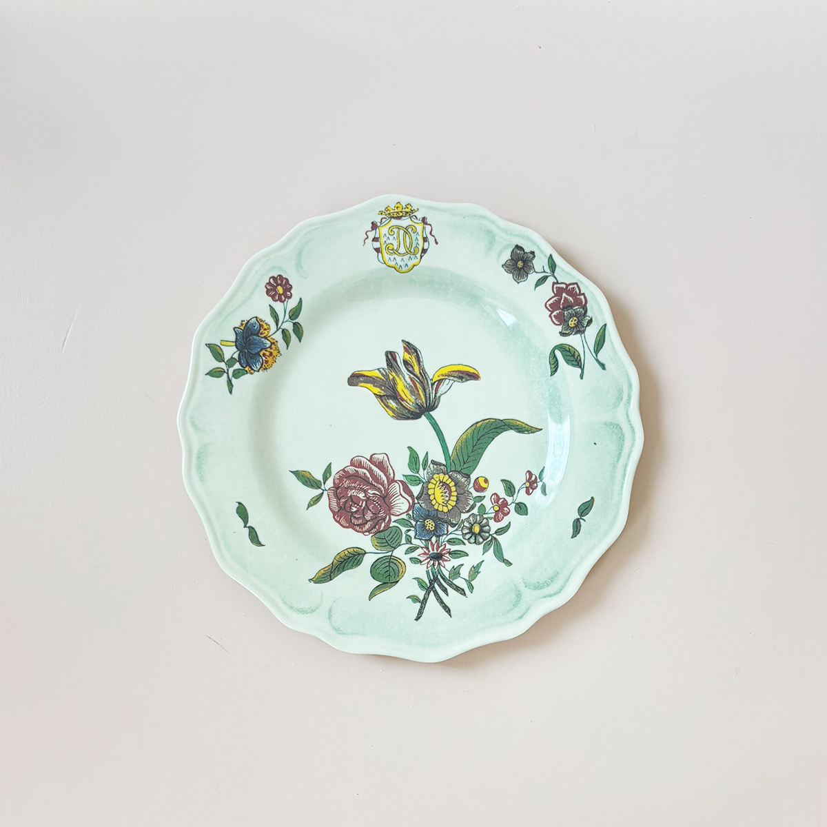 Faience Fleurs Isolées Melamine Dinner Plate – Holliday