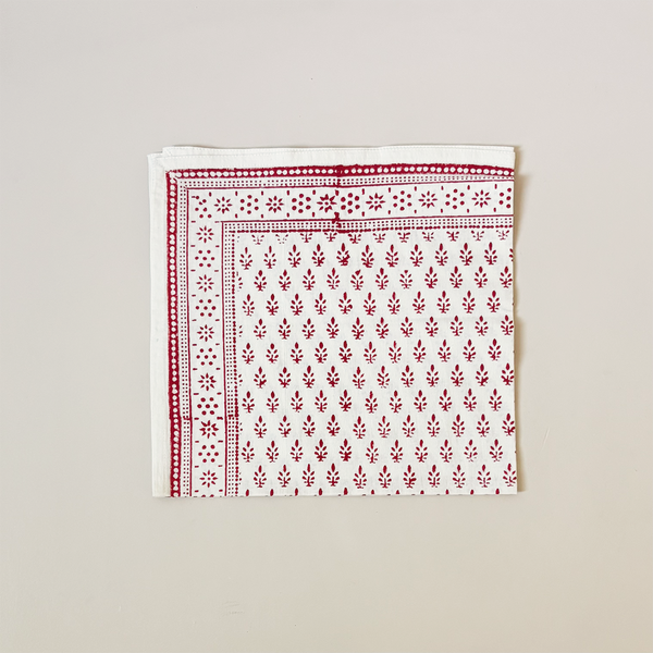 Crimson Booti Napkin