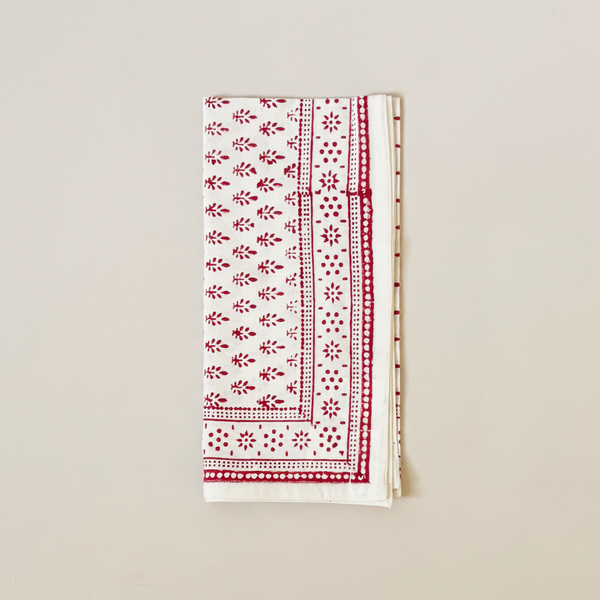 Crimson Booti Napkin