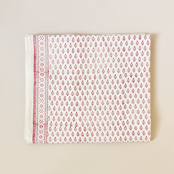 Crimson Booti Tablecloth 67" x 120"