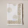 Gold Medallion Tablecloth 67" x 120"