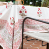 Holly Poppy Tablecloth 67" x 120"