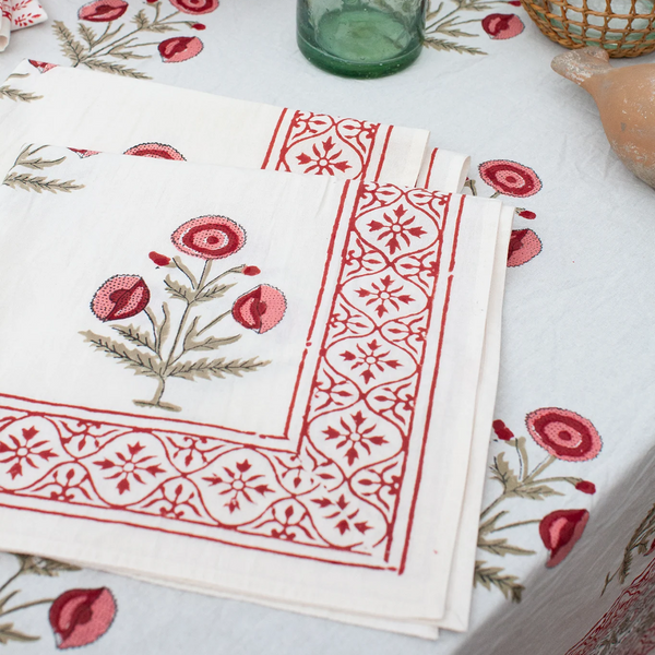 Holly Poppy Napkin