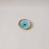 Daisy Mini Ceramic Plate Blue