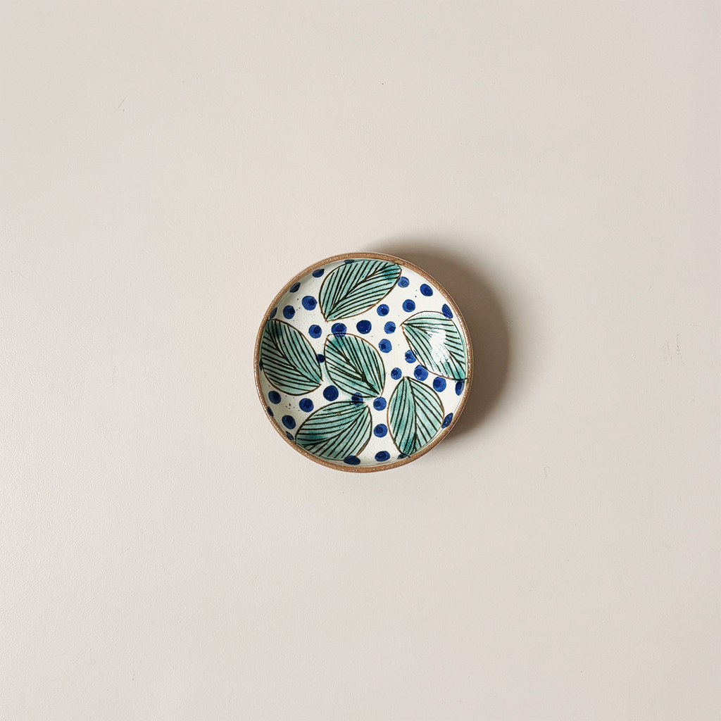 Leaves Mini Ceramic Plate