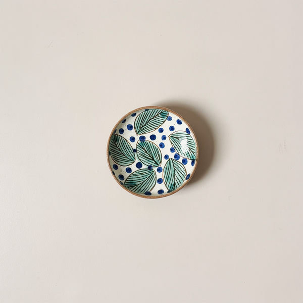 Leaves Mini Ceramic Plate