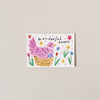 Expecting Hen Note Card