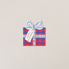 Happy Birthday Present Shaped Note Card