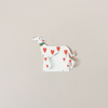 Loveheart Whippet Note Card
