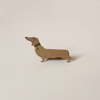 Standing Dachshund Shaped Note Card