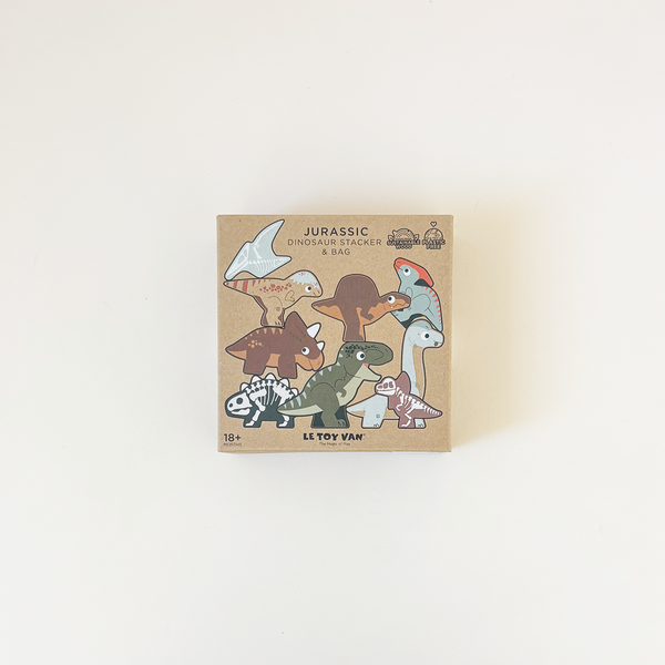 Jurassic Stacking Dinosaurs & Bag