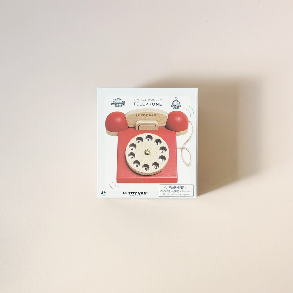 Vintage Wooden Phone