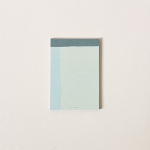 Small Legal Notepad Green