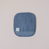 Linen Potholder Blue Fog