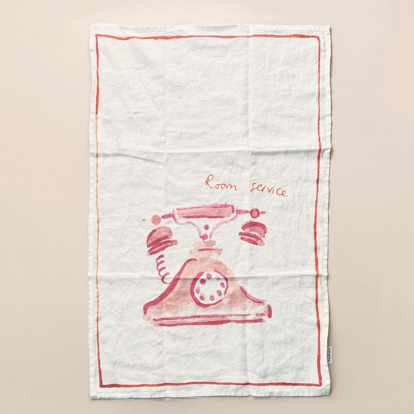 Room Service Linen Tea Towel