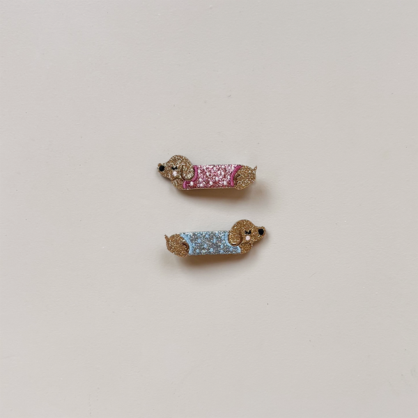 Dachshund Hair Clips