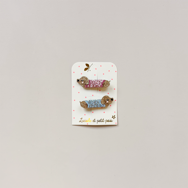 Dachshund Hair Clips