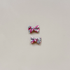 Liberty Wiltshire Bougainvillea Mini Bow Hair Clip Set