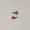 Pumpkin Hair Clips