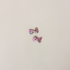 Liberty Betsy Hot Pink Mini Bow Hair Clip Set