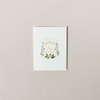 Congratulations Wedding Rings Note Card