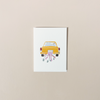 Just Married Taxi Note Card