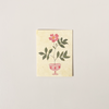 Pink Floral Vase Note Card