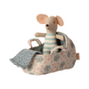 Baby Mouse Carry Cot Blue