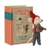 Baby in Book Christmas Mouse
