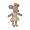 Ballerina Little Sister Mouse Off White