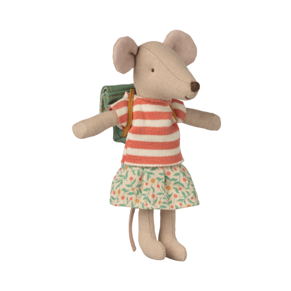 Clothes & Bag for Big Sister Mouse Green
