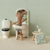 Blue Stripe Mouse Toothbrush Set