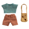 Clothes & Bag for Little Brother Mouse