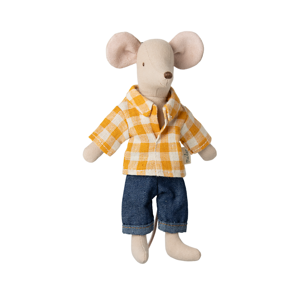 Dad Mouse in Yellow Top